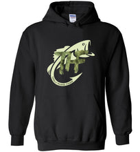 Load image into Gallery viewer, Totally Hooked Fishing Brand Hoodie