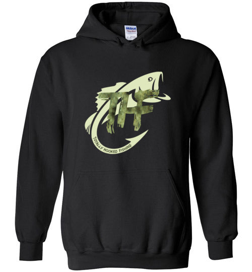 Totally Hooked Fishing Brand Hoodie