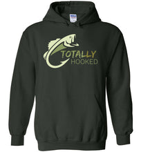 Load image into Gallery viewer, Totally Hooked Fishing Hoodie